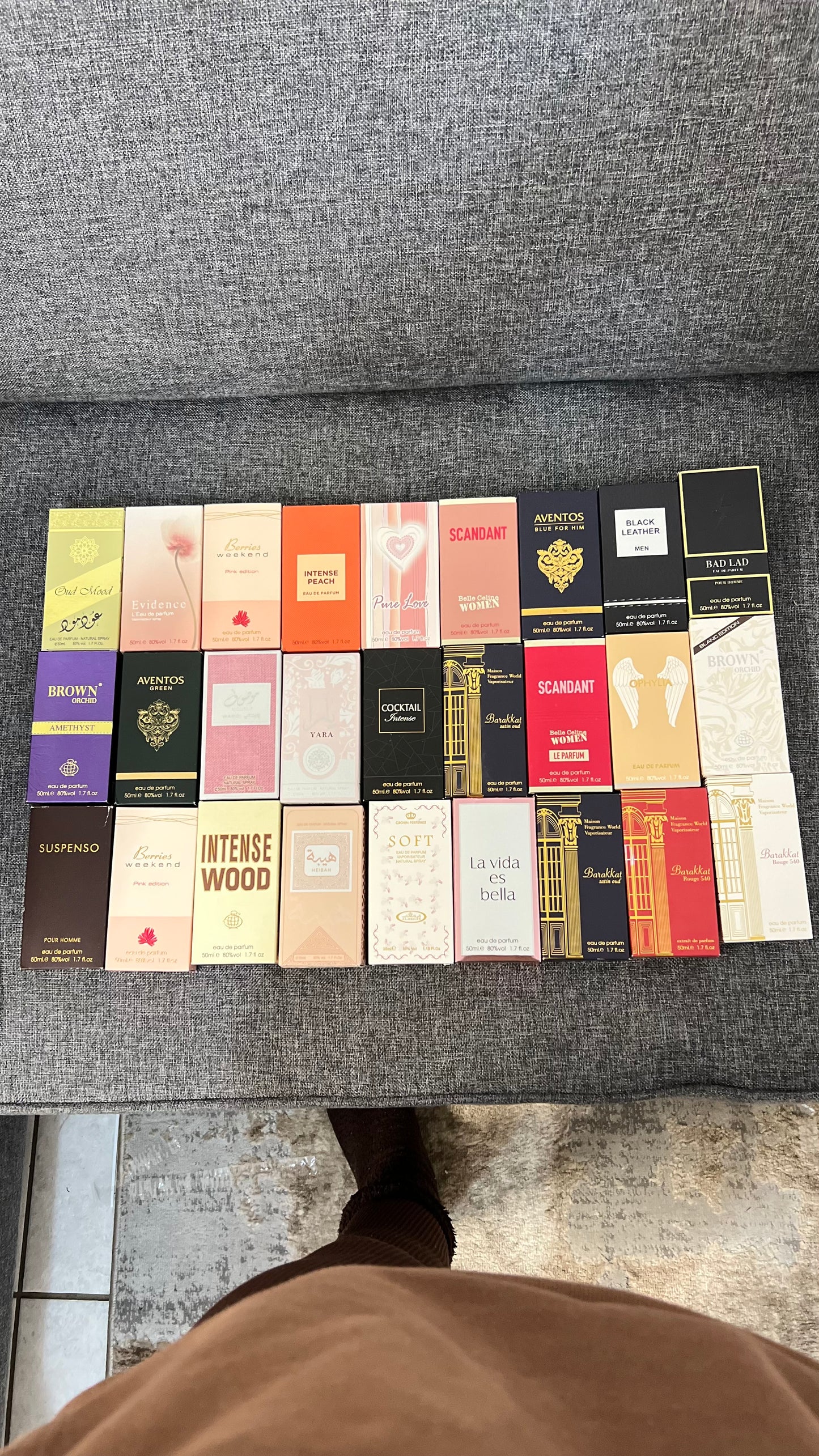 10x 50ml Arab perfumes