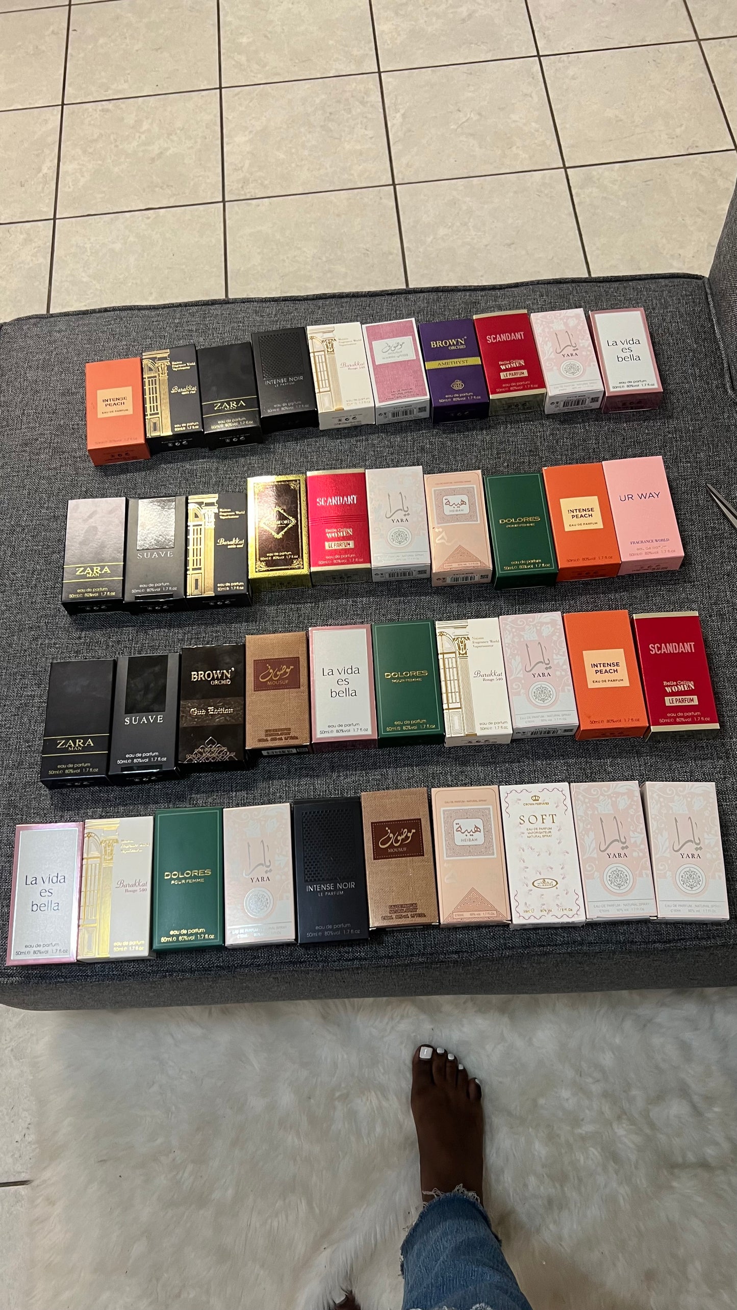 10x 50ml Arab perfumes