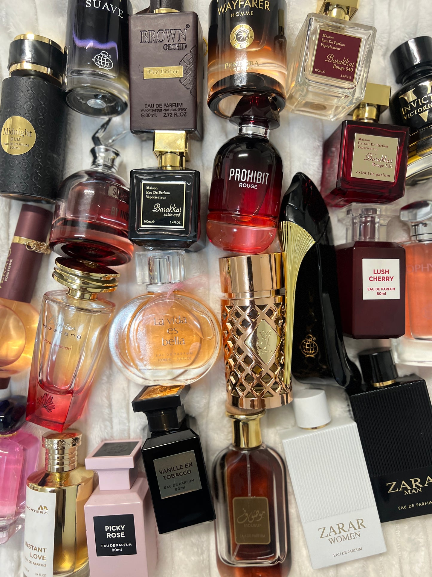 6x 100ml Perfumes