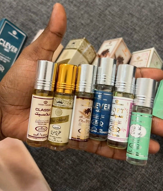 6 Perfume Oils (Al-Rehab)